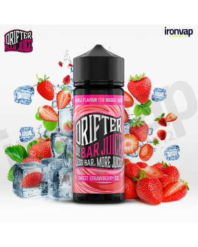 Sweet Strawberry Ice 100ml TPD - Drifter Bar Juice