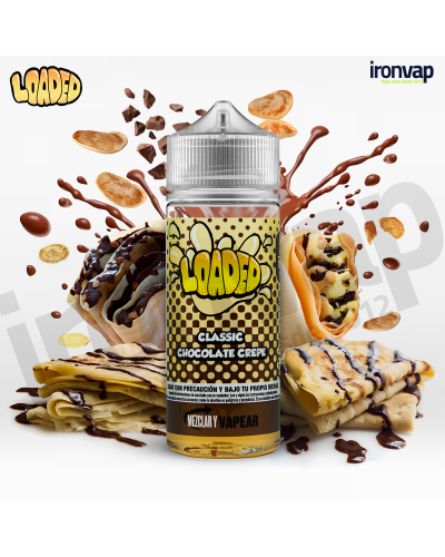 Classic Chocolate Crepe 100ml TPD - Loaded by Ruthless Vapor
