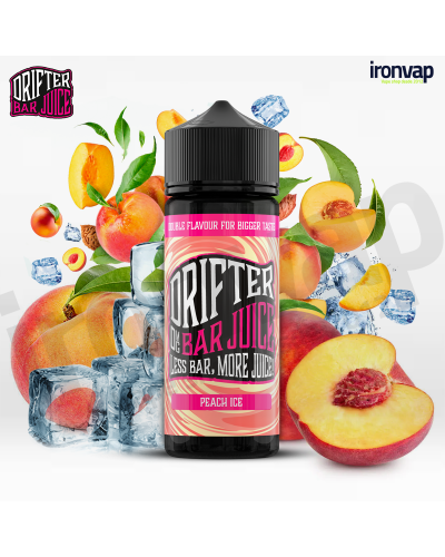 Peach ice 100ml TPD - Drifter Bar Juice