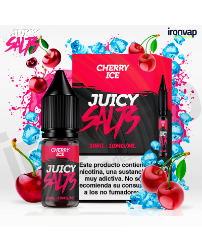 Cherry Ice 10ml en sales - Juicy Salts