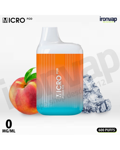 Peach Ice 0mg - Micro Pod