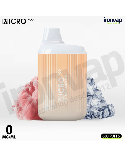 Cotton Candy Ice 0mg - Micro Pod