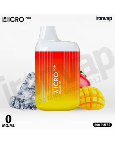 Mango Ice 0mg - Micro Pod