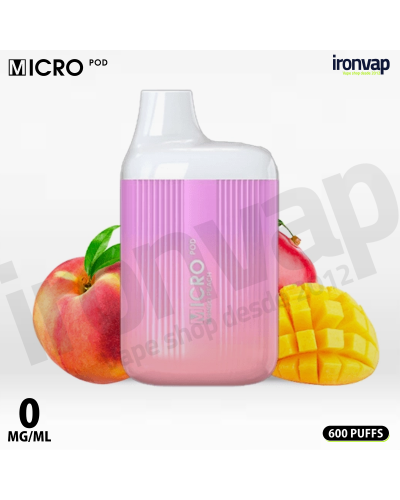 Mango Peach 0mg - Micro Pod