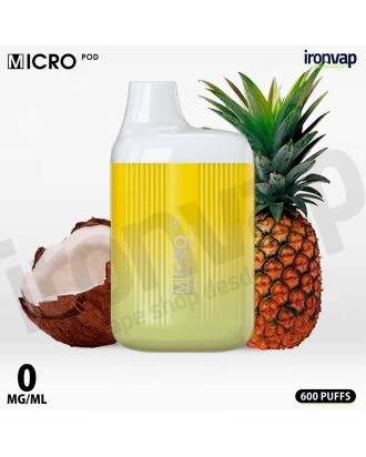 Pineapple coconut 0mg - Micro Pod