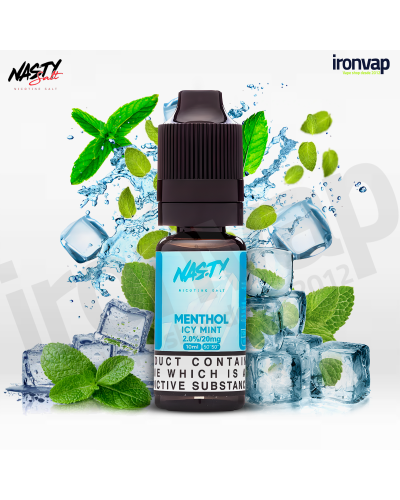 Menthol Icy Mint 10ml en sales - Nasty Salt