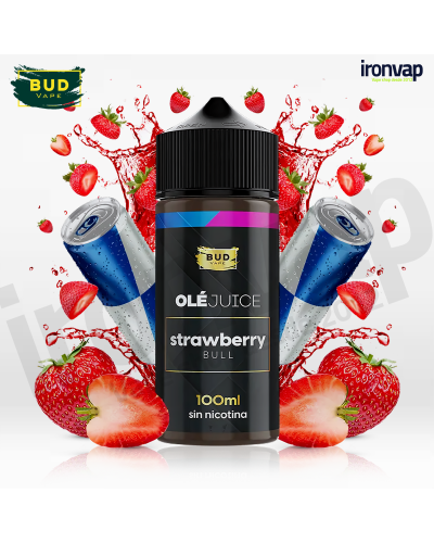 Strawberry Bull 100ml TPD - Olé Juice by Bud Vape
