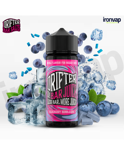Blueberry Blubblegum 100ml TPD - Drifter Bar Juice