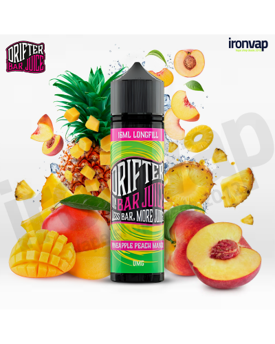 Aroma Pineapple Peach Mango 16ml Longfill - Drifter Bar Juice