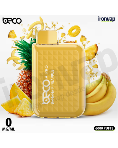 Banana Pineapple 0mg Beco Pro - Beco Vape