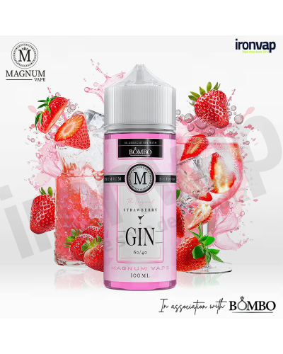 Strawberry Gin 100ml TPD - Magnum Vape